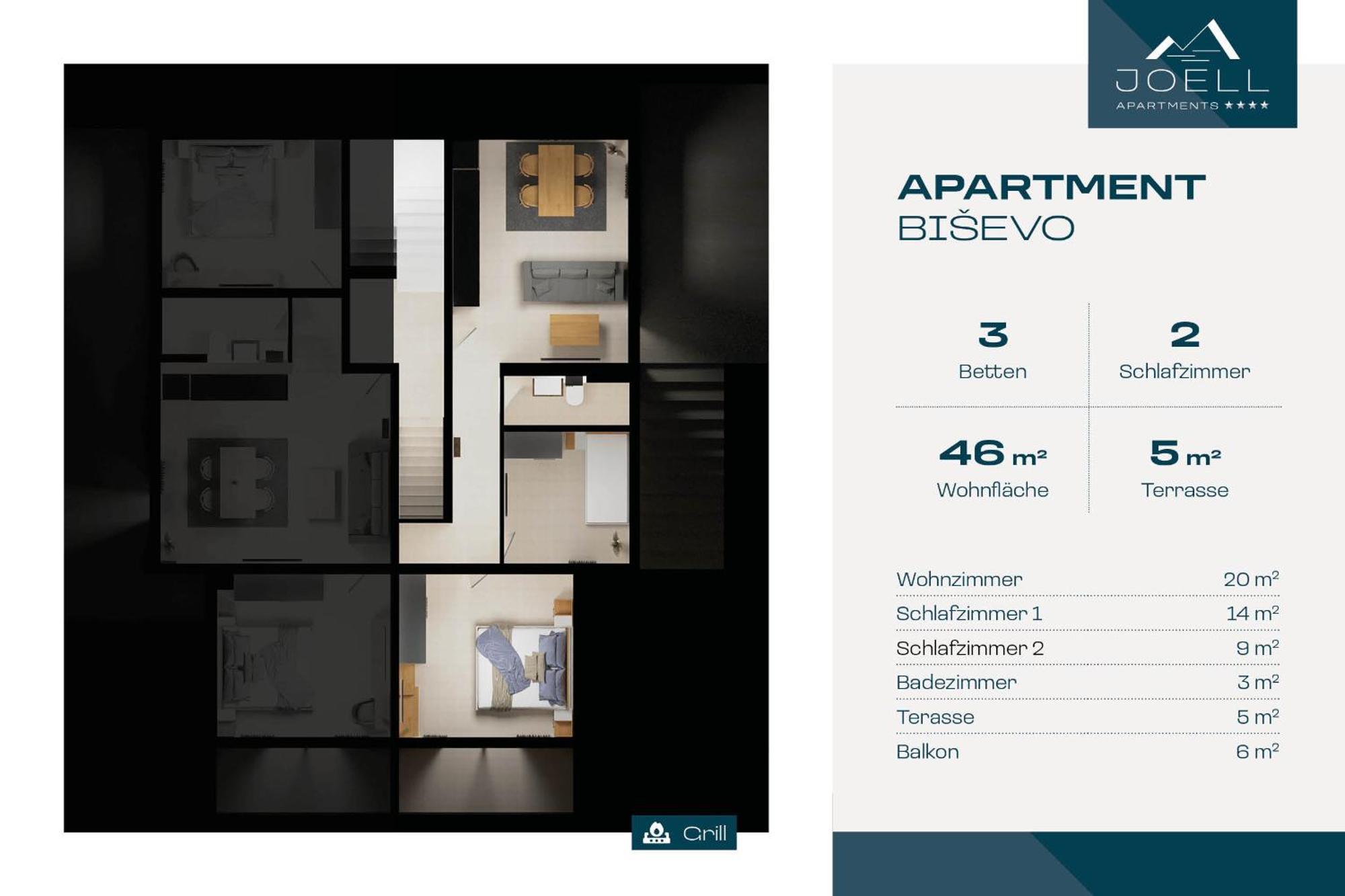 Joell Apartments Lokva Rogoznica Luaran gambar