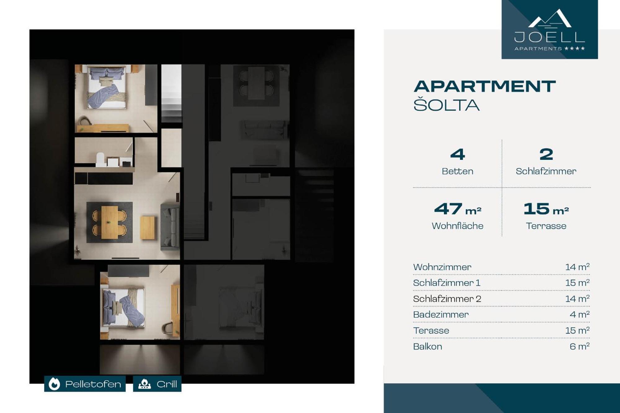 Joell Apartments Lokva Rogoznica Luaran gambar